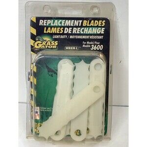 GRASS GATOR Replacement Blades Pack 3610 5 Blades for 3600 Weed NEW
